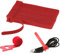 : GaoBangM 100 Pcs Reusable Cable Ties, Cable Ties, Fastening Straps, Adjusting Straps, for Electrical and Electronic Products,Cable Straps,Home Office Cable Organizer (Red)
