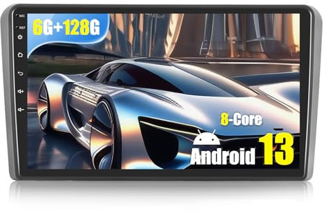 6GB+128GB SIXWIN Android 13 Carplay Android Auto Autoradio für Audi A3 S3 RS3 8P, 9'' Touchscreen,1280 * 720, mit DSP GPS WiFi BT USB FM RDS Radio Mirror Link+32 Band EQ