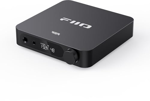 FIIO K11 Compact Desktop R2R Architektur DAC und Kopfhörerverstärker (schwarz)