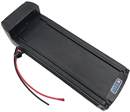 WILLQ 36V 48V Luggage Rack Battery 10AH 12AH 15AH 18AH 20AH 25AH 30AH Lithium ion Battery Rear Rack Battery with Charger for 1200W 750W 250W Motor Kits,no rack,36V30AH