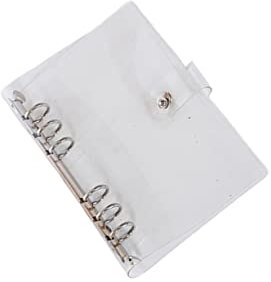 SEWACC Planer-notizbuch-abdeckung Größe 6 Löcher Pvc-hülle Für Knopfverschluss Für Den Einsatz Im Büro Und in Der Schule