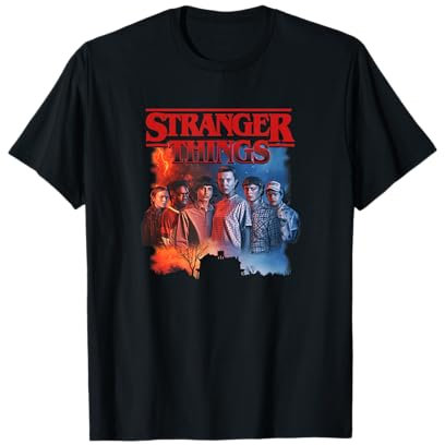 Stranger Things Hawkins Creel House Poster T-Shirt