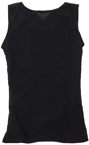 Gilet snellente, delicato sulla pelle, regolabile, lavabile, traspirante, a 3 file, per lo sport, Nero , Taglia unica