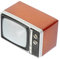 KOMBIUDA Accesorio De Mini Televisor para Decoración De Casa De Muñecas Estilo Retro