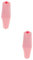 Warmhm 2St Fahrradlenkervase Fahrrad Lenker Vase Fahrrad Blumenvase Fahrrad für Radfahrer Straße Fahrrad flaschenhalter Roller Mountainbike-Lenker- kleine Vase Gummi Rosa