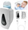 Chauffe-biberon Bébé, Chauffe-biberon Portable en Déplacement avec Écran LCD, 6 Températures Réglables, 24h D'isolation, Chauffe-Biberon USB pour la Maison en Déplacement Voyages