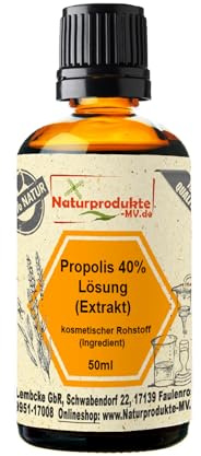 Propolis Lösung (Extrakt) 40% in Alk.50ml kosm. Rohstoff