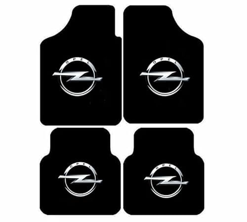 ZAPORA 4 Stück Auto Fußmatten, für op𝙚l Tigra Twintop Convertible(2004-2010) Fussmatten Wasserdicht Anti Rutsch Anpassen Teppich Matten zubehör