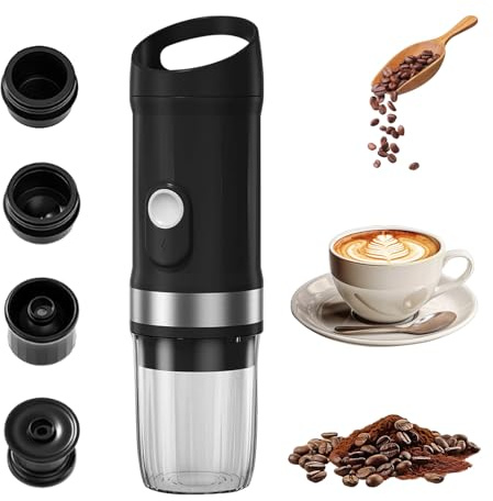 iFCOW Tragbare Espressomaschine, 20 Bar Elektrische Kaffeemaschine