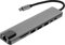 Operitacx 1 Pezzo Hub USB Tipo C con Uscita Adattatore Compatto per Laptop e Dispositivi USB C Ethernet e Pd