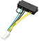 24-poliges auf 6-poliges Netzadapterkabel, 18 AWG, Netzteil, Verbindungskabel für 6-poliges Mainboard