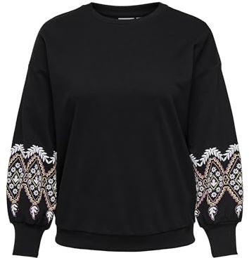 ONLY Carmakoma Damen Carbrooke L/S O-Neck Print SWT JRS Noos Carbrooke L/S O-Neck Print SWT JRS Noos (1er Pack)