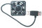 Coolerguys Single USB Fan for PlayStation, Xbox, Receivers, Roku (50mm)