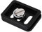 Serounder Quick Release Klemm-Adapter, tragbar, Aluminiumlegierung, Schnellwechselplatte, Kamera-Zubehör für SIRUI TY-C10 T005 / T-025 Kugelkopf