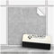 FoLIESEN Fliesenaufkleber 20x20 cm für Bad, Küche, Badezimmer - Fliesen-Folie selbstklebend - 200 Klebefliesen + Rakel, .:Shades of Grey - 20x20 cm