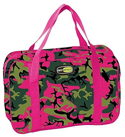 Giostyle Borsa Termica Camouflage | 12 L | Dotata di Maniglie | Ideale per Picnic ed Escursioni | Colori Assortiti