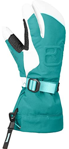 ORTOVOX MER. Freeride 3 Finger Glove W - C: Pacific Green T: L