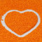2mm Orange Seed Beads for Jewelry Making 110 Grams About 9800pcs,12/0 Glass Craft Beads for Making Earrings, Bracelets, Pendants, Waist Jewelry, DIY Handmade Seed Beads（Orange）