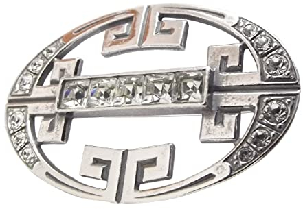 Art Deco Brosche im Stil der Zwanziger Jahre