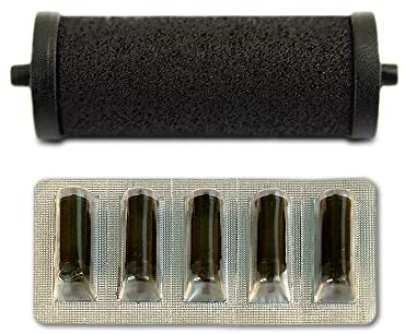 5 Stück Smart/Print/Etisys Preisauszeichner Farbrollen | für alle Einzeiler und Zweizeiler von Smart/Print/Etisys | HUTNER