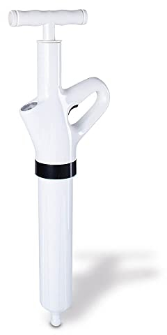 Bomba desatascadora – Limpiador de tuberías con aire comprimido, limpieza de aire comprimido para desagües obstruidos, inodoro/ducha/fregadero mecánico, sin tuberías