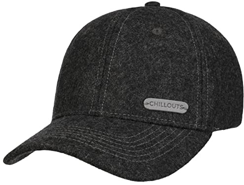 CHILLOUTS Herren Mateo Hat Baseballkappe, Dark Grey, Einheitsgröße EU