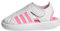 adidas Mixte bébé Closed-Toe Summer Water Sandals, Cloud White/Beam Pink/Clear Pink, 24 EU