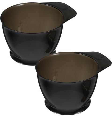 SHERCHPRY Hair Color Mixing Bowl 6.10 Inch Anti-Slip Hair Dye Bowl with Scale for Salon and Home Hairdressing Color Tinting and Oil Treatment