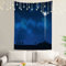Shrahala Blue Night Baby Wall Tapestry, Star Wall Hanging Large Tapestry Decoration Polyester Fiber White Hem Around for Dorm Room Bedroom 59.1 x 51.2 in