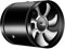 Ventilador extractor de humo de 150 mm, ventilador de tubo en línea de 200-600 m³/h, silencioso, para el hogar, cocina, inodoro, áticos, invernadero, color negro