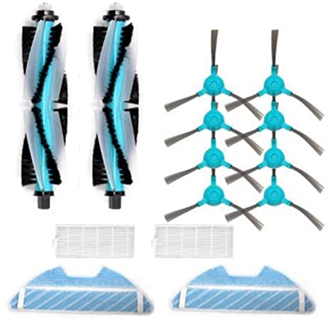 YAXRO Piezas de Repuesto compatibles con Cecotec Conga 1290 1390 1490 1590, Cepillo Principal, Filtro HEPA, Kit de Accesorios for aspiradora