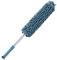 Plumero Extensible, Plumero de Mano Lavable con Varilla de Acero Inoxidable para el Hogar (Blue)