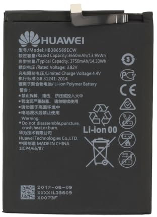 Genérico HB386589ECW Batteria originale per Huawei P10 Plus/Honor 20 / Mate 20 Lite/Honor View 10 / Accessorio originale/Capacità 3650 mAh.