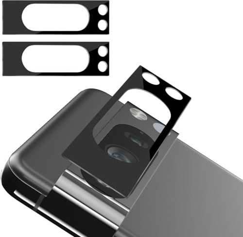 Teenrpov 3 Pezzi Pellicola Fotocamera per Google Pixel 8 Pro, Protettore Lente in Vetro Temperato compatibile con Google Pixel 8 Pro, HD/Durezza 9H /Anti Graffi