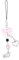 DIVINA VITAE Cute Pink Phone Charm Star Bowknot Love Heart Phone Lanyard Wrist Strap for Wallet Bag Purse
