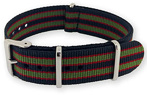 Natos.com - Bond Original NATO Uhrenarmband G10 Military Nylon Strap - 18 mm