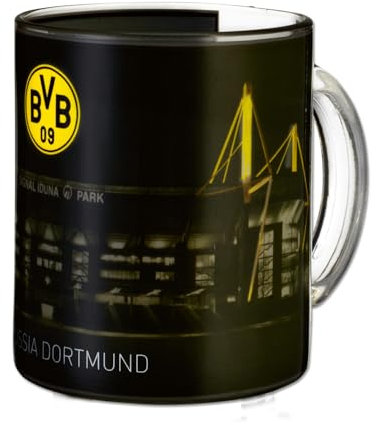 Borussia Dortmund BVB Zauberglas Glas