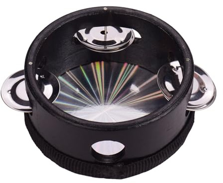 Strahlendes Tamburin, Reflektierende Handtrommeln, Musikalische Ausbildung, Percussion-Musikinstrument (4 Zoll)