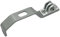 EEQANAO Edelstahl Front Licht Halterung for Brom-pton Faltrad Front Taschenlampe Halter(Silver)