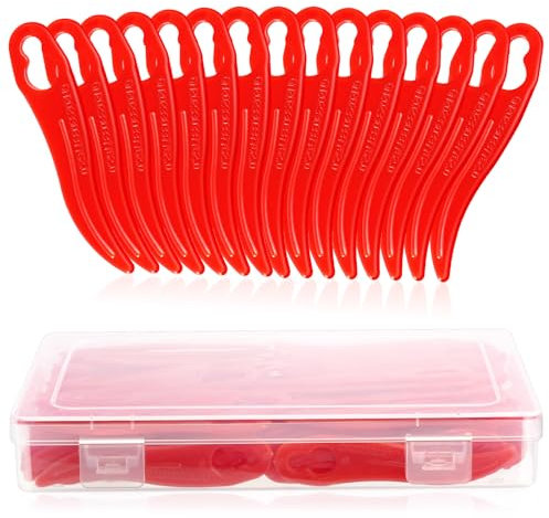 120 Stück Rasentrimmer Messer,Ersatzmesser Rasentrimmer,Rasentrimmer Ersatzmesser,Kunststoffmesser für Rasentrimmer,Rasentrimmer Zubehör für FRT18A FRT18A1 Kunst 46155 FRT20A1