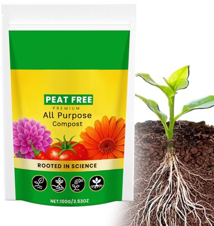 Wusideday Terriccio Universale - Terriccio Universale Per Piante Indoor | Fertilizzante Organico Naturale Per Orto Piante Grasse Cactus E Giardinaggio