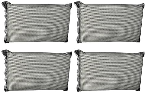 Robot Nettoyeur de Piscine 4 pièces – Ensemble aspirateur Automatique Intelligent avec Cartouches filtrantes, Brosse sans Fil pour sols et | Robot avancé d'entretien de l'eau pour la Circulation