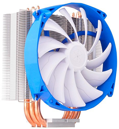 SilverStone SST-AR07-V2 - Argon Ventilateur de processeur 3 Caloducs en contact direct, 140mm PWM, Intel/AMD, AM4 prêt