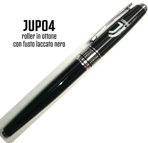 PENNA ROLLER OTTONE FUSTO NERO BOX REGALO JUVE JUVENTUS PRODOTTO UFFICIALE