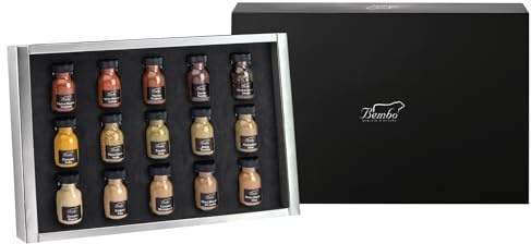 Spezie Gran Degustazione Bembo – 15 Spezie in Confezione Regalo per Uomo, Donna, Mamma, Papà, Nonna, Amica, un Compleanno, un anniversario o un Invito