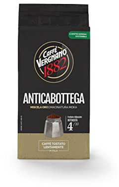 Caffè Vergnano 1882 Caffè Macinato Anticabottega - 12 confezioni da 250 gr (totale 3 Kg)