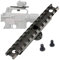 Gexgune Tactical 223 abnehmbare Tragegriff M4 M16 AR15 Scope Mount w/Dual Aperture A2 Rücksicht Picatinny Schiene 20mm Standard Top Rail Base