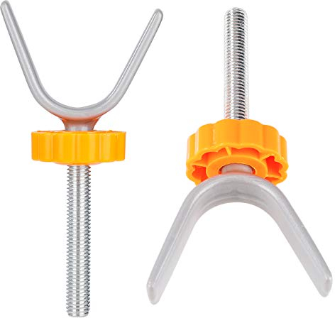 Y-Spindel Druckschrauben für Treppengitter M10 Baby Gate Screw Bolts Spindelstangen Druck Gewindespindelstangen für Baby und Haustier-Sicherheits-Tore 2 Stück