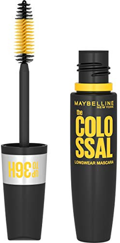 Máscara de Cílios The Colossal 36H à Prova D'água Preto, MAYBELLINE