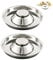 SUOXU Lot de 2 gamelles à Alimentation Lente en Acier Inoxydable pour Chien, Bol de sevrage pour Chiot Peut être utilisé pour Plusieurs Chiots pour Manger de l'eau et des gamelles pour Chiot (30 cm)